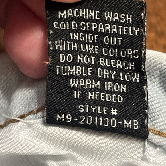 Smoke Rise Men's Distressed, Acid-Wash Moto Jeans 32x32 - Picture 11 of 11